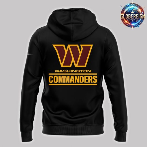 Washington Commanders Playoffs NFL 2024 Black Hoodie