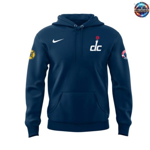 Washington Wizards Firefighter Tribute Nike Edition Hoodie