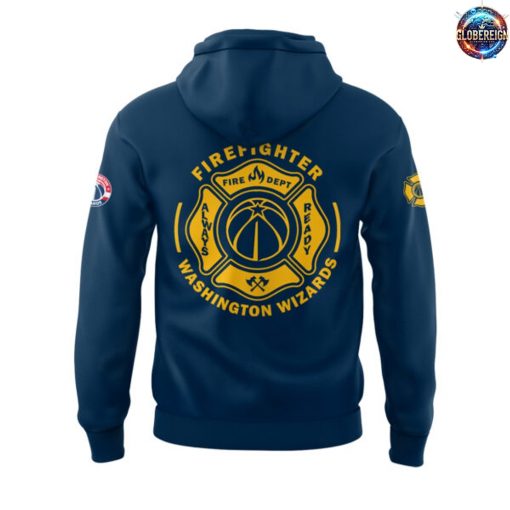 Washington Wizards Firefighter Tribute Nike Edition Hoodie