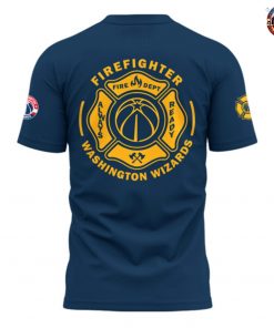 Washington Wizards Firefighter Tribute Nike Edition TShirt