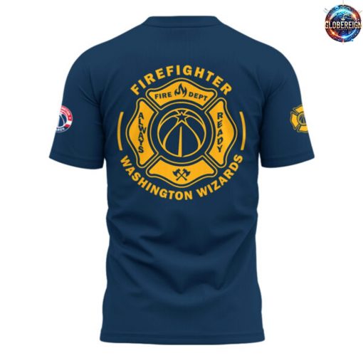 Washington Wizards Firefighter Tribute Nike Edition T-Shirt