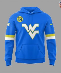 West Virginia Mountaineers Men’s Basketball Nike Blue Hoodie