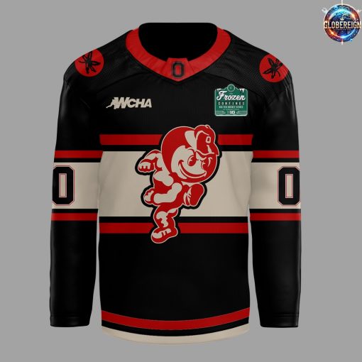 Wrigley Field Ohio State Buckeyes Custom Hockey Jersey