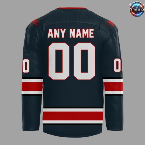 Wrigley Field Ohio State Buckeyes Custom Hockey Jersey