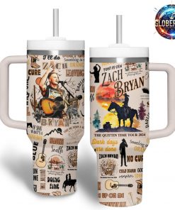 Zach Bryan The Quittin’ Time Tour 2024 Stanley Tumbler Cup