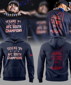 Zilla Fatu New Houston Texans Playoff Merch Hoodie