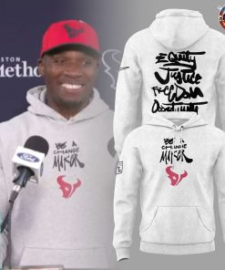 Be A Change Maker Houston Texans Coach DeMeco Ryans Hoodie