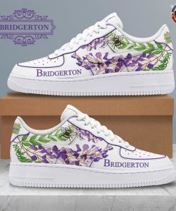 Bridgerton Purple Bee Nike Air Force 1