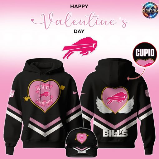 Buffalo Bills Happy Valentine Game Day 2025 Hoodie