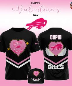 Buffalo Bills Happy Valentine Game Day 2025 T-Shirt