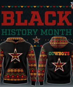 Dallas Cowboys Black History Month 2025 Limited Hoodie