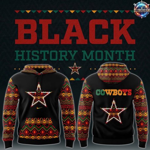 Dallas Cowboys Black History Month 2025 Limited Hoodie