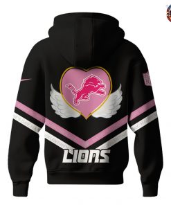 Detroit Lions Happy Valentine Game Day 2025 Hoodie