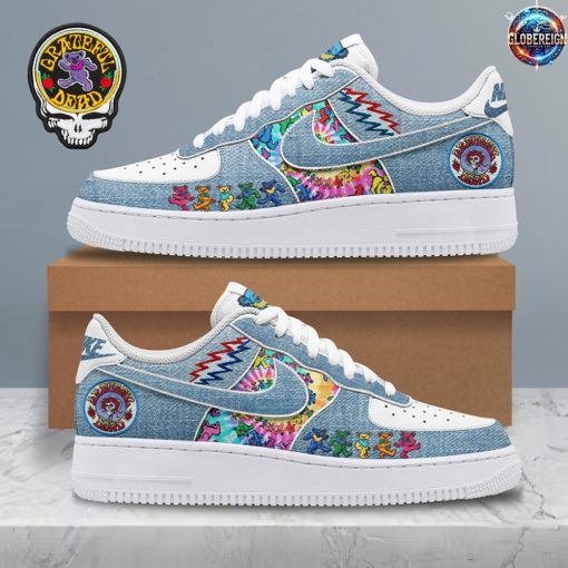 Grateful Dead Dancing Bear Nike Air Force 1