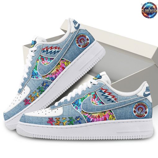 Grateful Dead Dancing Bear Nike Air Force 1