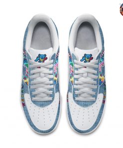 Grateful Dead Dancing Bear Nike Air Force 1