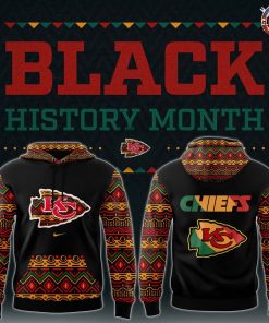 Kansas City Chiefs Black History Month 2025 Limited Hoodie