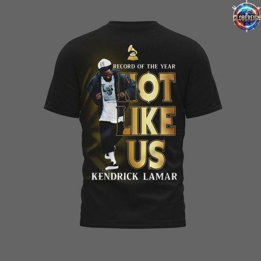 Kendrick Lamars Not Like Us Record of the Year at the Grammy T-Shirt