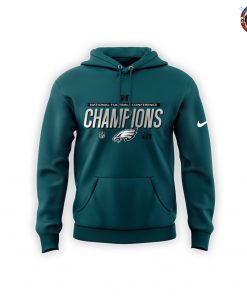 NFC Champions Philadelphia Eagles Football Green Hoodie