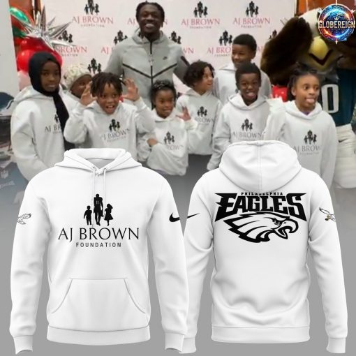 Philadelphia Eagles AJ Brown Foundation Special Hoodie