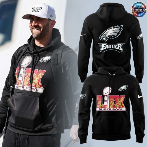 Philadelphia Eagles Super Bowl LIX 2025 Nike Hoodie Set