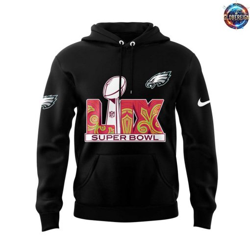 Philadelphia Eagles Super Bowl LIX 2025 Nike Hoodie Set