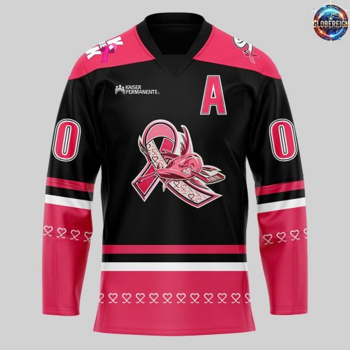 San Jose Barracuda Pink in the Rink Special Edition Hockey Jersey