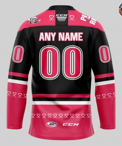 San Jose Barracuda Pink in the Rink Special Edition Hockey Jersey