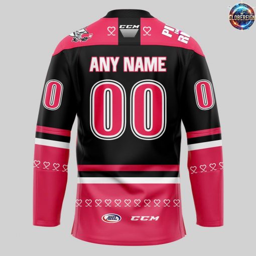 San Jose Barracuda Pink in the Rink Special Edition Hockey Jersey