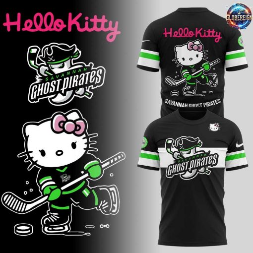 Savannah Ghost Pirates Hello Kitty 2025 Special T-Shirt