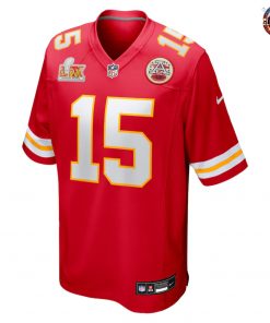 Super Bowl LIX 2025 Kansas City Chiefs Limited Edition Red Football Jersey