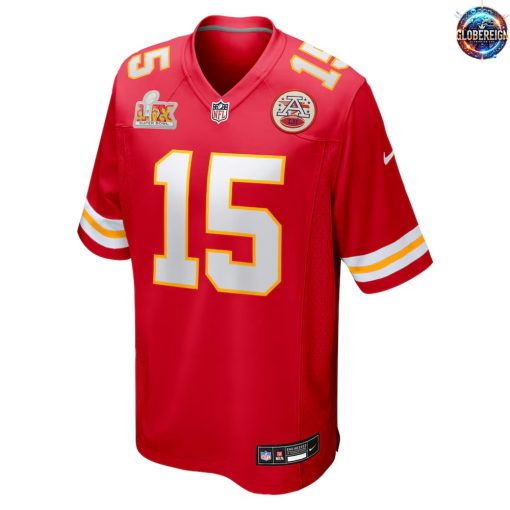 Super Bowl LIX 2025 Kansas City Chiefs Limited Edition Red Football Jersey