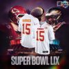 Super Bowl LIX 2025 Kansas City Chiefs Limited Edition Red Football Jersey