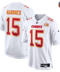 Super Bowl LIX 2025 Kansas City Chiefs Limited Edition White Football Jersey