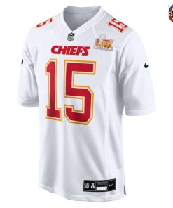 Super Bowl LIX 2025 Kansas City Chiefs Limited Edition White Football Jersey