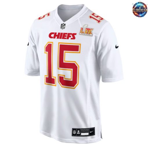 Super Bowl LIX 2025 Kansas City Chiefs Limited Edition White Football Jersey