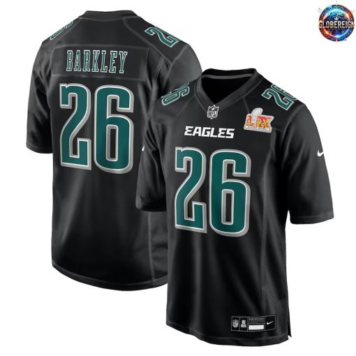 Super Bowl LIX 2025 Philadelphia Eagles Limited Edition Black Football Jersey