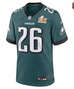 Super Bowl LIX 2025 Philadelphia Eagles Limited Edition Green Football Jersey