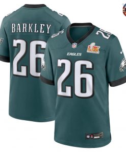 Super Bowl LIX 2025 Philadelphia Eagles Limited Edition Green Football Jersey